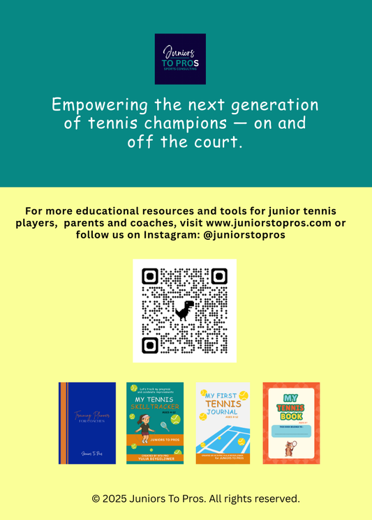 My First Tennis Terms (Kids Flash Cards)