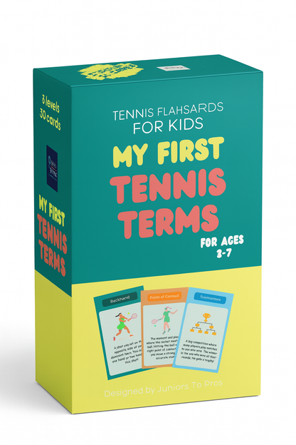 My First Tennis Terms (Kids Flash Cards)