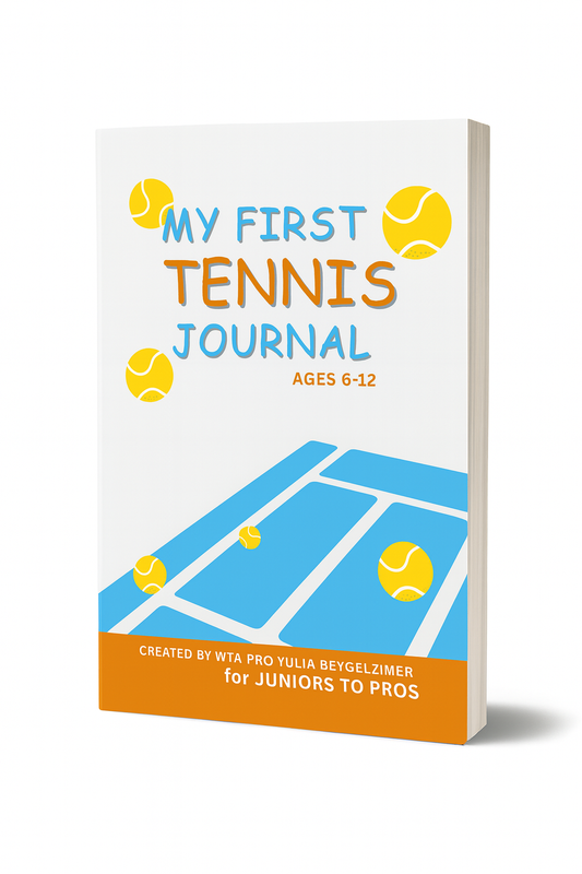My First Tennis Journal for ages 6-12