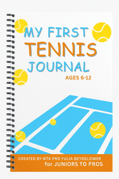 My First Tennis Journal for ages 6-12