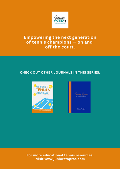 My Tennis Skill Tracker (ages 4-12)