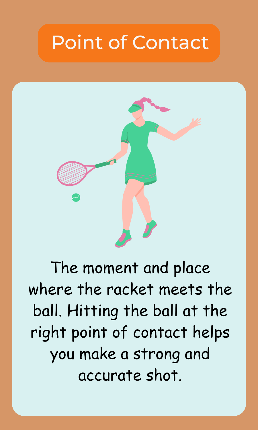 My First Tennis Terms (Kids Flash Cards)