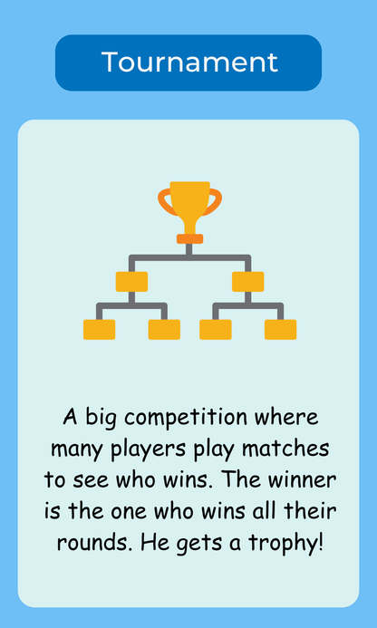 My First Tennis Terms (Kids Flash Cards)